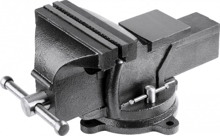 Тиски STAYER MASTER 3256 125 мм, слесарные [3256]
