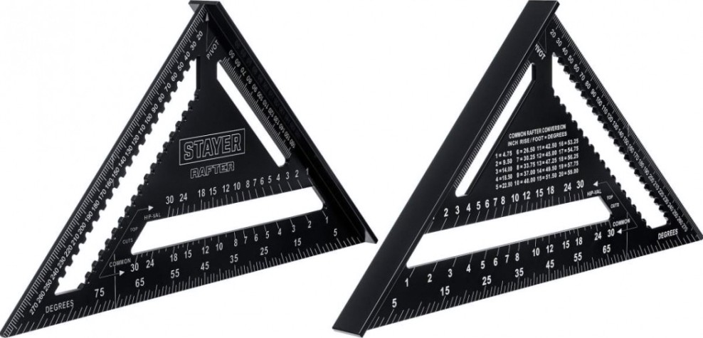 Угольник STAYER 34306-30 кровельный универсальный, 305 мм
