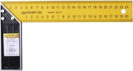 Угольник столярный STAYER "Heavy Duty" 250 мм 3430-25 [3430-25_z01]