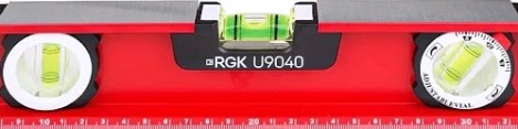 Уровень строительный RGK U9040 литой [752084]