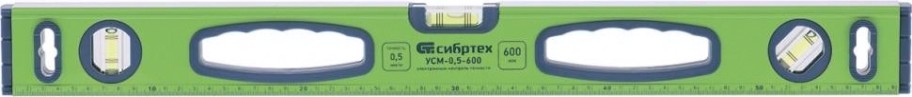 Уровень строительный СИБРТЕХ УСМ-0,5-1000 1000 мм 34117 [34117]