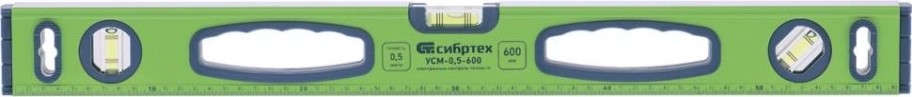 Уровень строительный СИБРТЕХ УСМ-0,5-400 400 мм 34113 [34113]