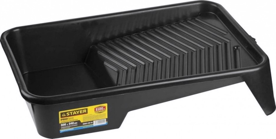 Ванночка малярная пластмассовая до 270мм STAYER PROFESSIONAL 50х34см, 06051-50-34 [06051-50-34]