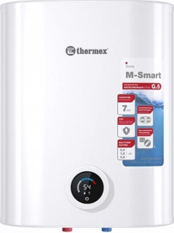 Водонагреватель THERMEX MS 30 V Pro M-Smart накопительный, сухой "стержневой" ТЭН [ЭдЭБ01918]