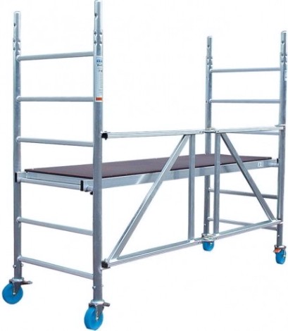 Вышка-тура алюминиевая KRAUSE MONTO "ProTec XS" Н- 3,7 м 920126 [920126]