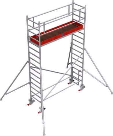 Вышка-тура алюминиевая KRAUSE STABILO 1000-2,5 Н- 5,3м 748058 [748058]