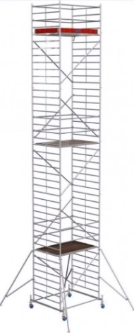 Вышка-тура алюминиевая KRAUSE STABILO 50-2 Н-14,4 м 735317 [735317]