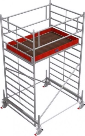 Вышка-тура алюминиевая KRAUSE STABILO 500 Н- 4,4 м 735058 [735058]
