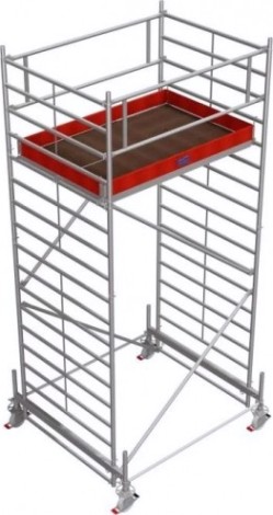 Вышка-тура алюминиевая KRAUSE STABILO 500 Н- 5,4 м 735065 [735065]