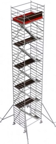 Вышка-тура алюминиевая KRAUSE STABILO 5500-2 Н-10,5 м 769039 [769039]