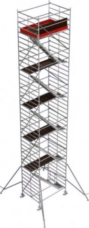 Вышка-тура алюминиевая KRAUSE STABILO 5500-2 Н-12,5 м 769046 [769046]