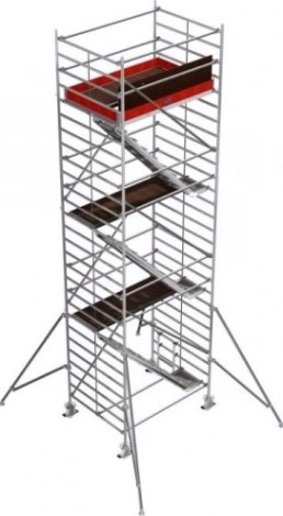 Вышка-тура алюминиевая KRAUSE STABILO 5500-2 Н- 8,5 м 769022 [769022]