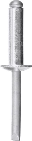 Заклепка алюминиевая STAYER Professional pro-fix, 4.8х8 мм, 50 шт, [3120-48-08]