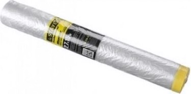 Защитная пленка STAYER PROFESSIONAL с клейкой лентой "маскер", hdpe, 9мкм, 2,7х15м [12255-270-15]